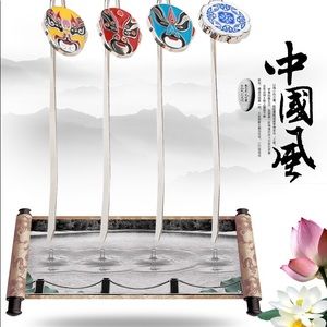Chinese traditional opera characters bookmarks